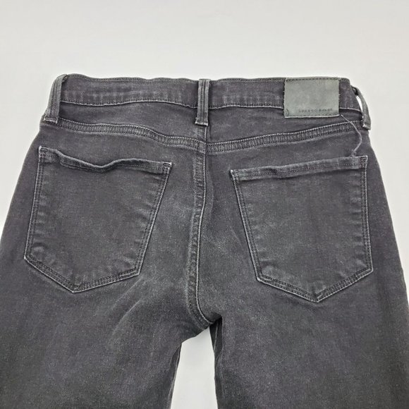 Lucky Brand Womens Brooke Legging Skinny Jeans Black Size 2/26 24X27 Cotton - Picture 3 of 7